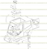 DRIVER'S CAB PRE-ASSEMBLY D00755905000000001Y DRIVER'S CAB PRE-ASSEMBLY D00755905000000001Y