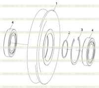 PULLEY ASSY. D00755908800600000Y PULLEY ASSY. D00755908800600000Y