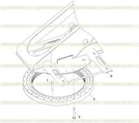 SLEWING BEARING ASSY. D00755904500000000Y SLEWING BEARING ASSY. D00755904500000000Y