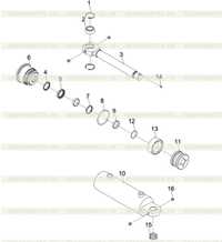 STEERING CYLINDER D00757918400900000_6400Y STEERING CYLINDER D00757918400900000_6400Y
