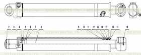 Piston Rod Buffering Seal 70X85.5X6