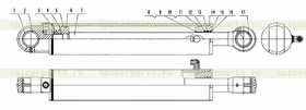 Piston Rod Seal 70X85X1 1.4