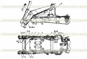 Left Tilt Cylinder Assembly