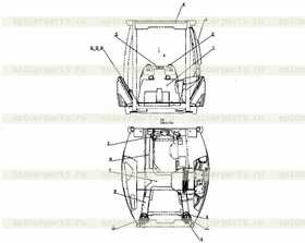 Air Duct for Left Rear Column