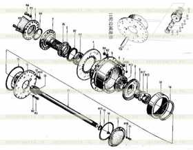 Front Axle Case Rear Axle Case