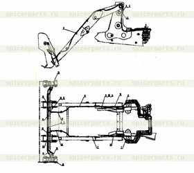 Left Auxiliary Cylinder Assembly