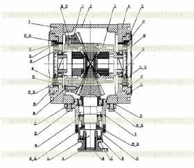 Сальник сочленения верх HG4-692-67/6x8x12