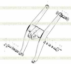 Сальник сочленения верх HG4-692-67/6x8x12