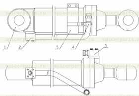 Tilting Cylinder Assembly