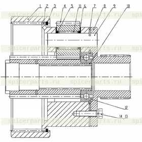 Bearing 4 X 34.8G2