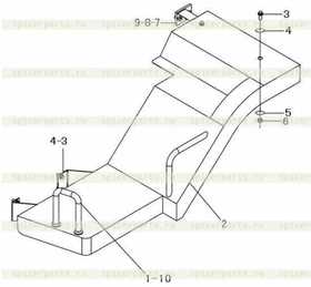 LEFT SUPPORT FRAME