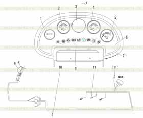 COVER BOARD,INSTRUMENT HOLE