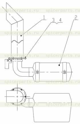 Exhaust-backpipe