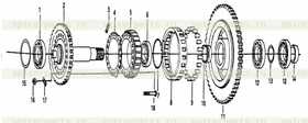 Nut M10X1