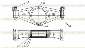 Oil seal FB240X270X15