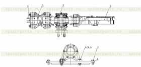 Middle Support Shaft