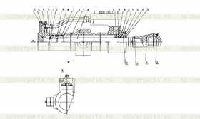 Dualism lock fluid drive