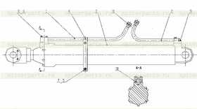 Long Elbow-Lift Cylinder