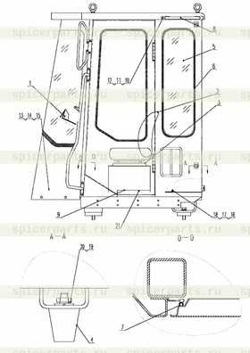 Taper washer