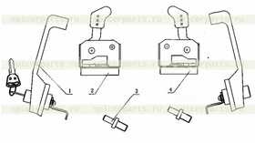 Right lock assembly