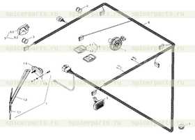 Каталог запчастей для Электропроводка кабины