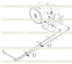 Каталог запчастей для CONNECT OIL CIRCUIT OF TRANSMISSION OIL RADIATOR