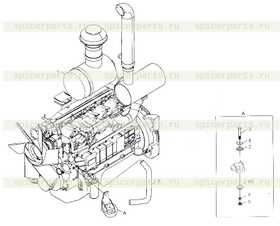 Каталог запчастей для ENGINE INSTALLATION