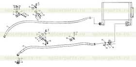 Каталог запчастей для HUDRAULIC OIL TANK ASSEMBLY