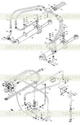 Каталог запчастей для STEERING HYDRAULIC SYSTEM