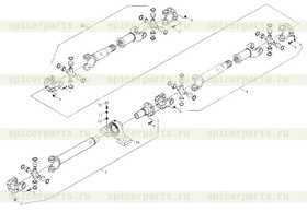 Каталог запчастей для TRANSMISSION SHAFT INSTALLATION