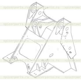 Каталог запчастей для WELDING ASSEMBLY OF FRONT FRAME