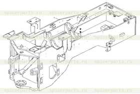 Каталог запчастей для WELDING ASSEMBLY OF REAR FRAME