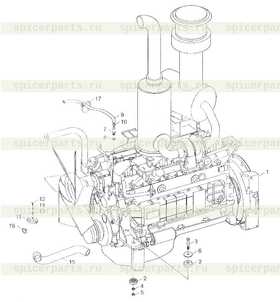 Каталог запчастей для ENGINE INSTALLATION