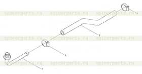 Каталог запчастей для F850-33A000000A0  Oil return circuit of transmission system