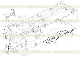 Каталог запчастей для 9F650-17A000000A0  Rear frame accessories