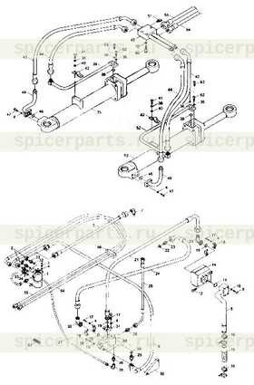 Каталог запчастей для STEERING HYDRAULIC SYSTEM