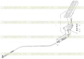 Каталог запчастей для 9F653-05A000000A0 Throttle control system