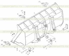 Каталог запчастей для Ковш-лопата