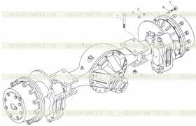 Каталог запчастей для Мост передний