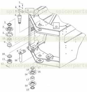 Каталог запчастей для Соединение шарнирное