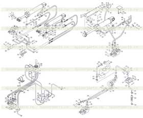 Каталог запчастей для Гидравлическая система рабочей аппаратуры