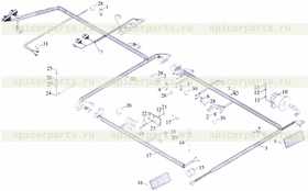 Каталог запчастей для Жгут задней клети
