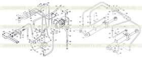 Каталог запчастей для Поворотная гидронасосная система