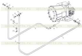 Каталог запчастей для Система приводной масляной линии
