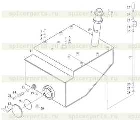 Каталог запчастей для Топливный бак