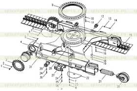 Болт M24x90-10.9-Zn.D