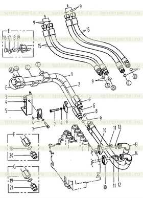 Болт M12x20-8,8-Zn.D