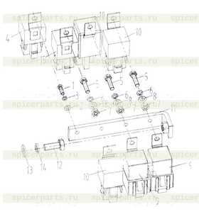 Винт M4x12-4.8-Zn.D