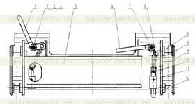 Фитинг 45° M10x1