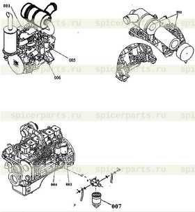 Фильтр топливный 53C45/FF5327 LIUGONG